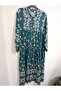 Superior Quality, 100% Lycra-Free Cotton Fabric, Front with Half Buttons, A-Style, Layered Long Dress - 5