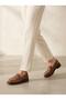 Mink Leather Orthopedic Masculine Women's Shoes