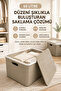 3-Piece 40 L Storage Box with Lid Multi-Purpose Plastic Organizer Organizer Box - 4