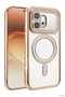 Ilkestor Honor 600 Joke Simli Magneticsafe Case (200100) - Gold