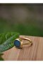Blue Quartz Ring - Blue -
