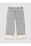 Indigo Wideleg Girls' Jeans - 4