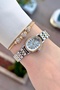 Gold Silver Color 5 Atm Gift Packaged 20 mm Women's Wristwatch - 2