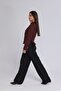 Black High Waist Wide Leg Pants - 4
