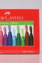 X Dekomus, Original Faber-Castell 12 Color Cornered Pastel Crayons - 3