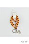Ilkestor 3-Piece Natural Stone Set (210553) - Keychain, Bracelet, Prayer Beads - Red - 2