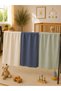 Multi-Purpose Muslin Blanket Set of 3, Muslin Newborn Baby Blanket, 100% Organic Cotton Muslin Cloth - 80X80 cm