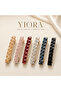 Premium Series Cut Crystal Stone Automatic Hair Clip – Premium Shiny and Strong Hold 8cm - 3