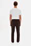 Ds Damat Regular Fit Brown Plain Sweatpants - 3
