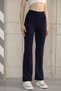 Women's High Waist Leg Shaping Push up Belize Leggings 6005 Navy Blue - Premium Series - 5