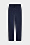 Ds Damat Slim Fit Navy Blue Dobby Jogger Pants - 5
