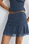 Allbucks Pull *Bear Beaded Tulle Mini Skirt Abpnb00034 - 4