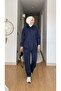 New Season Loren Pike Original Modal Fabric Zippered High Collar Trousers