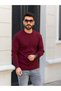 Men's 3-Piece Crew Neck Long Sleeve Knitwear Sweater Set - 3