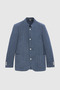 Slim Fit indigo dobby fabric jacket - 5
