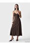 Timeless Clothing & Timeless Choices Heart Roba Collar Rope Strap Modal Blend Dress