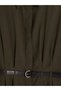Pleated Shirt Dress with Belt for Style Enthusiasts from Uzg Store - 2