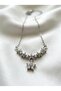 Zircon Stone Flower Necklace - 4