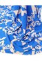 Patterned Cotton Viscose Fabric in Blue Milk Coffee Colors for Dresses & Shirts 150X230Cm - 6