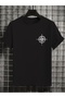 "Chase Your Dreams" - Stylish T-Shirt with Angel and Compass Design - 2