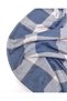 Navy Blue Gray Plaid Jacquard Knitted Fabric Cardigan & Sweater Fabric 150X340Cm