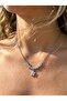 Zircon Stone Flower Necklace