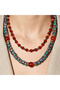 Vetra Women's Necklace (a Wonderful Meeting of Colors and Glass) - 2