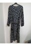 Premium Quality, 100% Lycra-Free Cotton Fabric, Round Neck, A-Line, Plain, Long Dress - 3