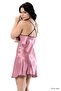 Ilkestor Rose Satin Nightgown - M-367 - (01711) Size L/Xl - 2