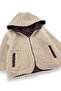 Baby Boy Winter Welsoft Hooded Zippered Lamb Cardigan, 1-2-3-4 Years Old Winter Plush Jacket - 4