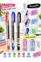 0.4 mm Fine Tip Rollerball Pen Set – Blue, Red, Black |   2 Sets Optional - 2