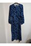 Premium Quality, 100% Lycra-Free Cotton Fabric, Round Neck, A-Line, Plain, Long Dress - 7