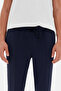 Ds Damat Regular Fit Navy Blue Plain Sweatpants - 2