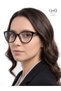 Cat Eye Black Blue Light Protection Screen Glasses Sunglasses - 3