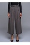 72796 Belted Culotte Trousers-Khaki - 3