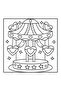 Cozy Love 40-Page Coloring Book-Thick Pages (21 X 21 cm) Suitable for Children and Adults - 6