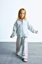 Shirt Collar Zippered Basic Sweatshirt Cardigan Girls I0629A526Au - 2