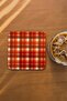 Plaid Patterned Autumn Themed Coasters