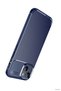 Ilkestor iPhone 15 Case Auto Focus Carbon Cover (13147) - Navy Blue - 3