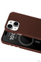 Ilkestor iPhone 15 Vero Magsafe Cover (12924) - Brown - 2