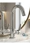 Elite Series Luxury Brass Body Bathroom Sink Faucet with Double Water Inlet Faucet Chrome Color - 4