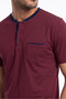Men's Short Sleeve Pajama Set - 4