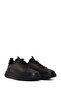 Men's Gray Lace-Up Thick-Soled Leather Sneaker Wm660010Dk - 2