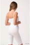 Ilkestor White Women's Long Seamless Corset - 751 - (20102) Size XL - 2