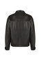Veronik Women's Black Judge Collar Leather Jacket 26Wge57101M - 4