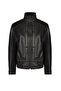 Veronik Women's Black Judge Collar Leather Jacket 26Wge57101M - 2