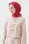 Soft Scarf Retro Geometric Orange - 3