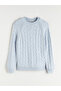 Zero Roba Collar Self-Embroidered Women's Knitwear Sweater from Uzg Store for Style Enthusiasts - 6