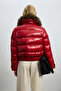 Daısy Goose Down Women's Coat Dark Red - 6