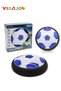 USB Rechargeable Hover Soccer Ball with LED Lights and Foam Bumper,Kids Air Power Soccer Toy for Indoor Games